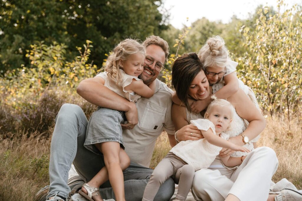 Gezinsshoot op Ginkelse Heide in Ede